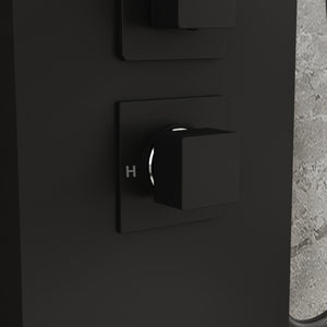 Multi-Function Shower Panel with Spout Rainfall Waterfall for Bathroom