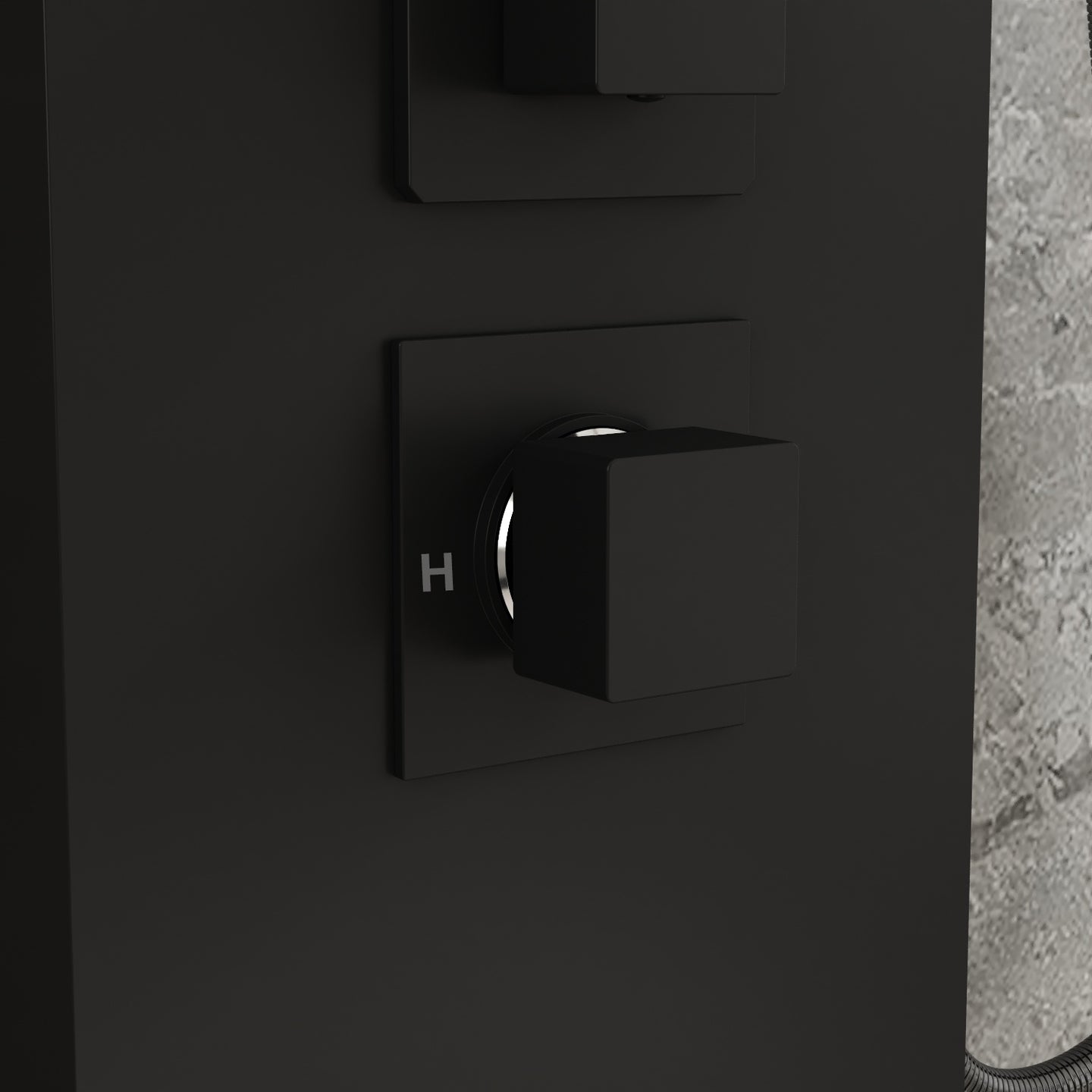 Multi-Function Shower Panel with Spout Rainfall Waterfall for Bathroom
