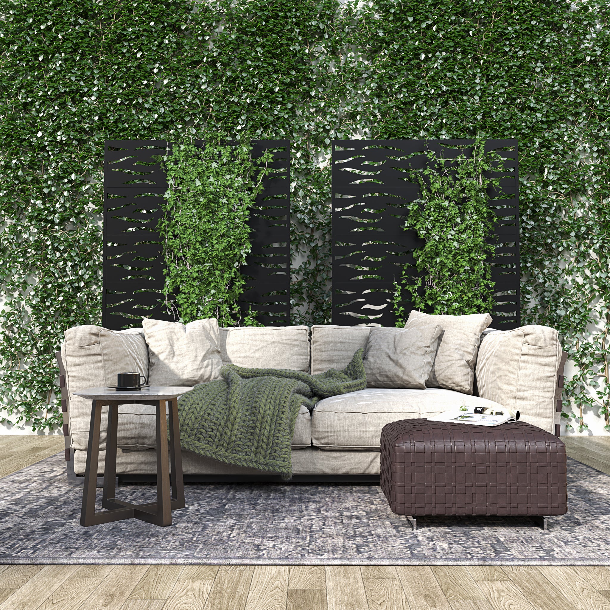 Decorative Fencing Panel Room Divider Privacy Screen Fence Privacy Divider
