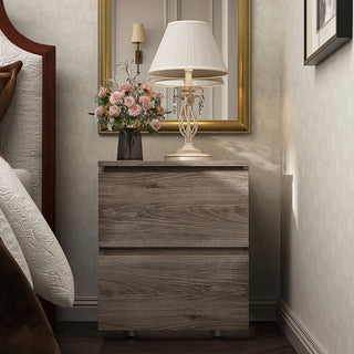 2-Drawer Chest Dresser Sideboard Night Table in Bedroom