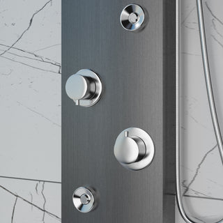 LED Shower Panel Head Rain Massage System and Spout