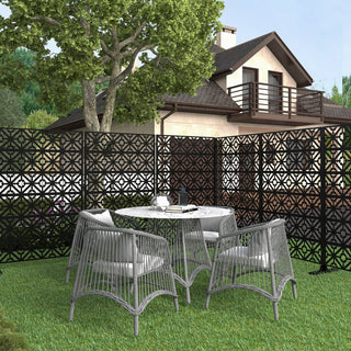 Decorative Fencing Panel Room Divider Privacy Screen Fence Privacy Divider