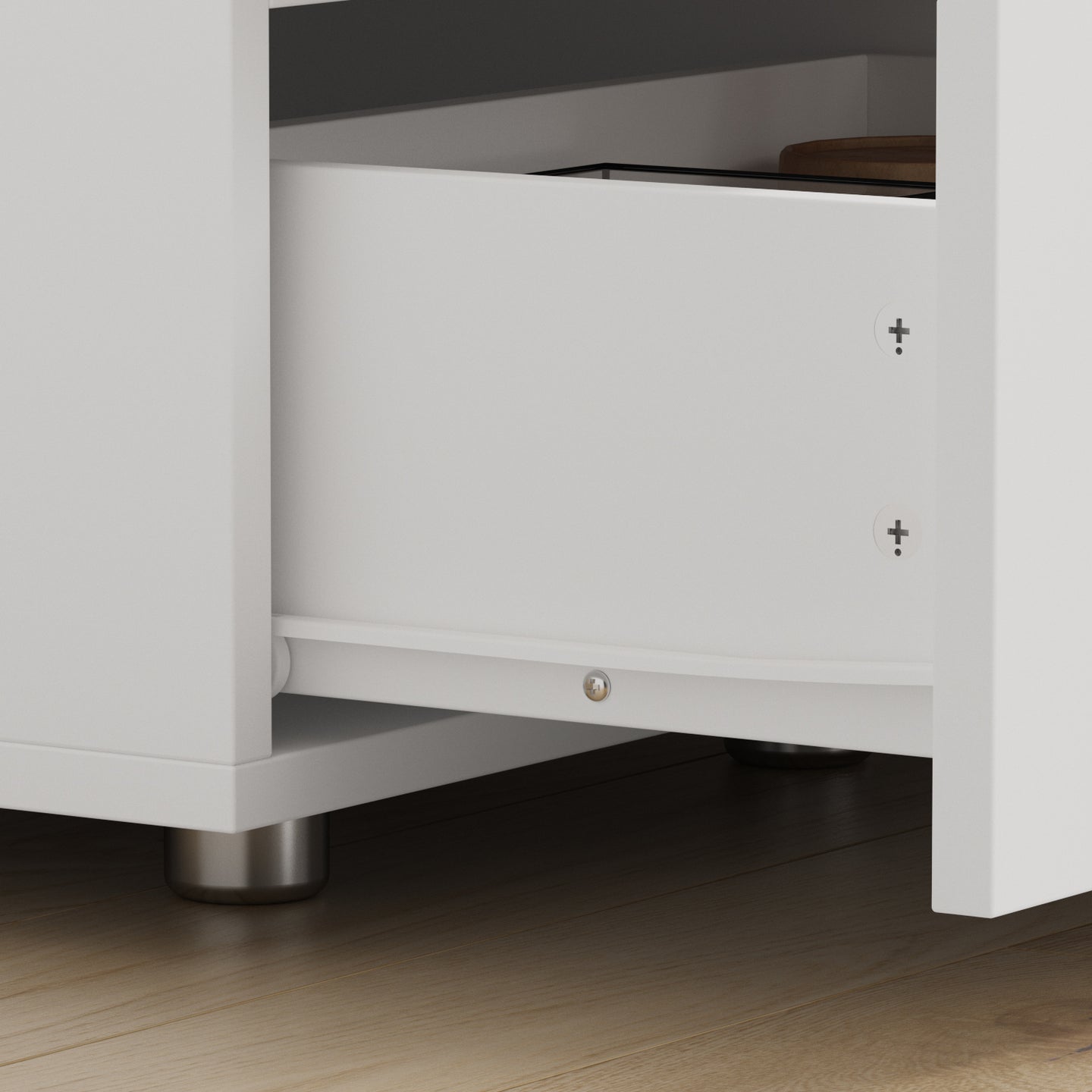 2-Drawer Chest Dresser Sideboard Night Table in Bedroom
