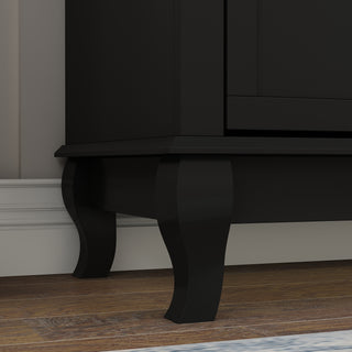 6-Drawer Dresser for Bedroom Display Wood Storage Chest of 6 Drawers Cabinet