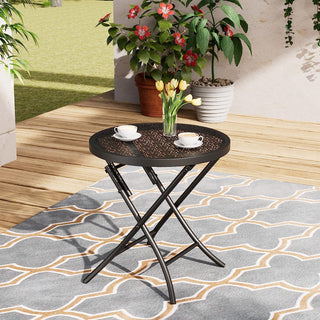 3 Pieces Patio Set Outdoor Iron Patio Furniture Sets