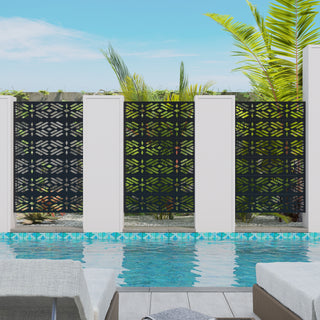 Decorative Fencing Panel Room Divider Privacy Screen Fence Privacy Divider