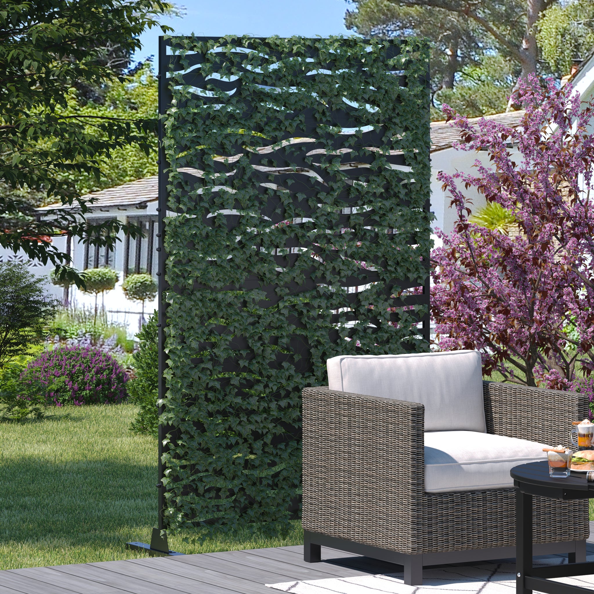 Decorative Fencing Panel Room Divider Privacy Screen Fence Privacy Divider