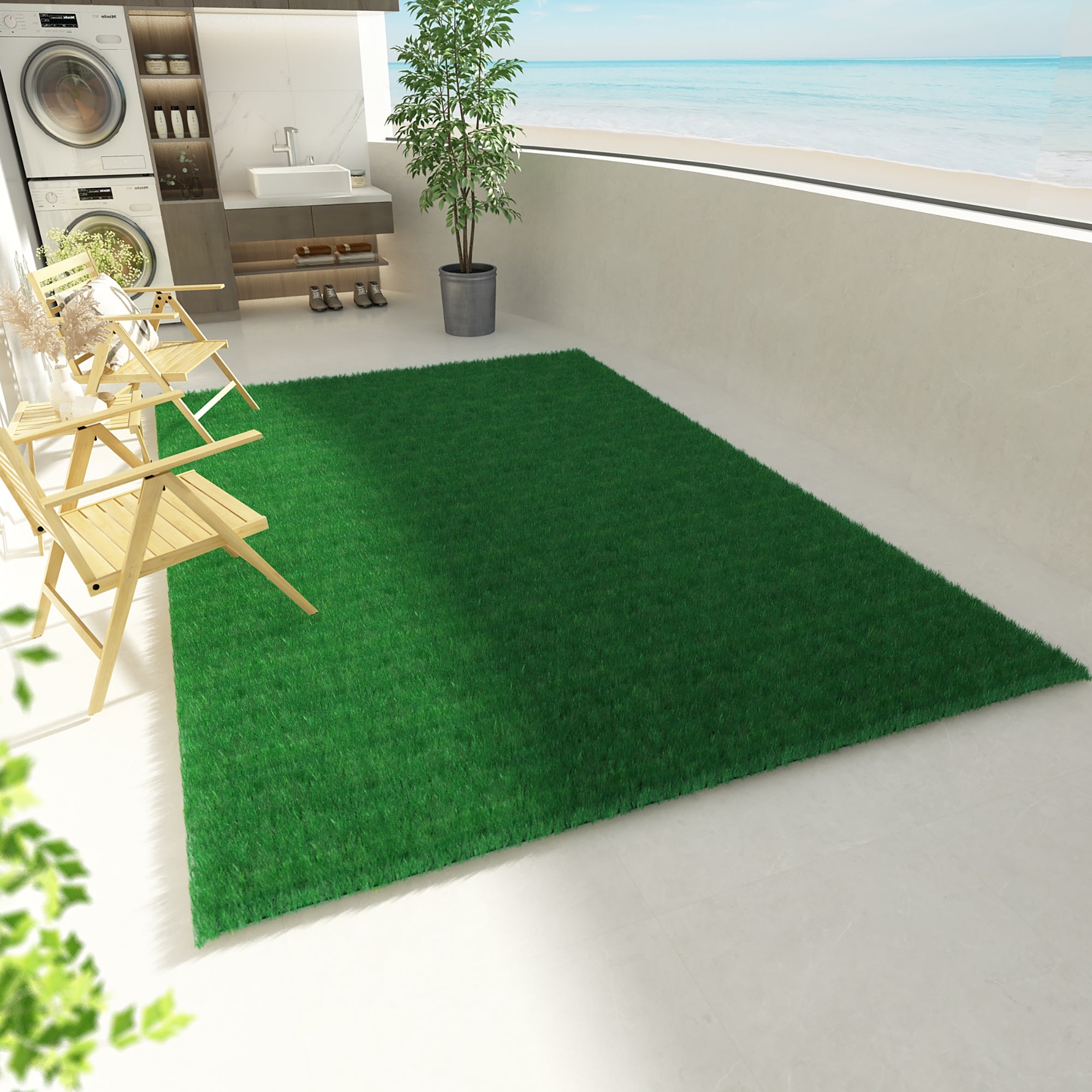 Artificial Grass Turf Outdoor Garden Lawn Artificial Grass Rug